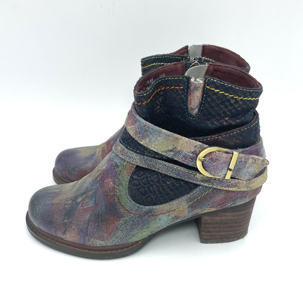 L”Artiste by Spring Step Shazzam Booties Sz 5